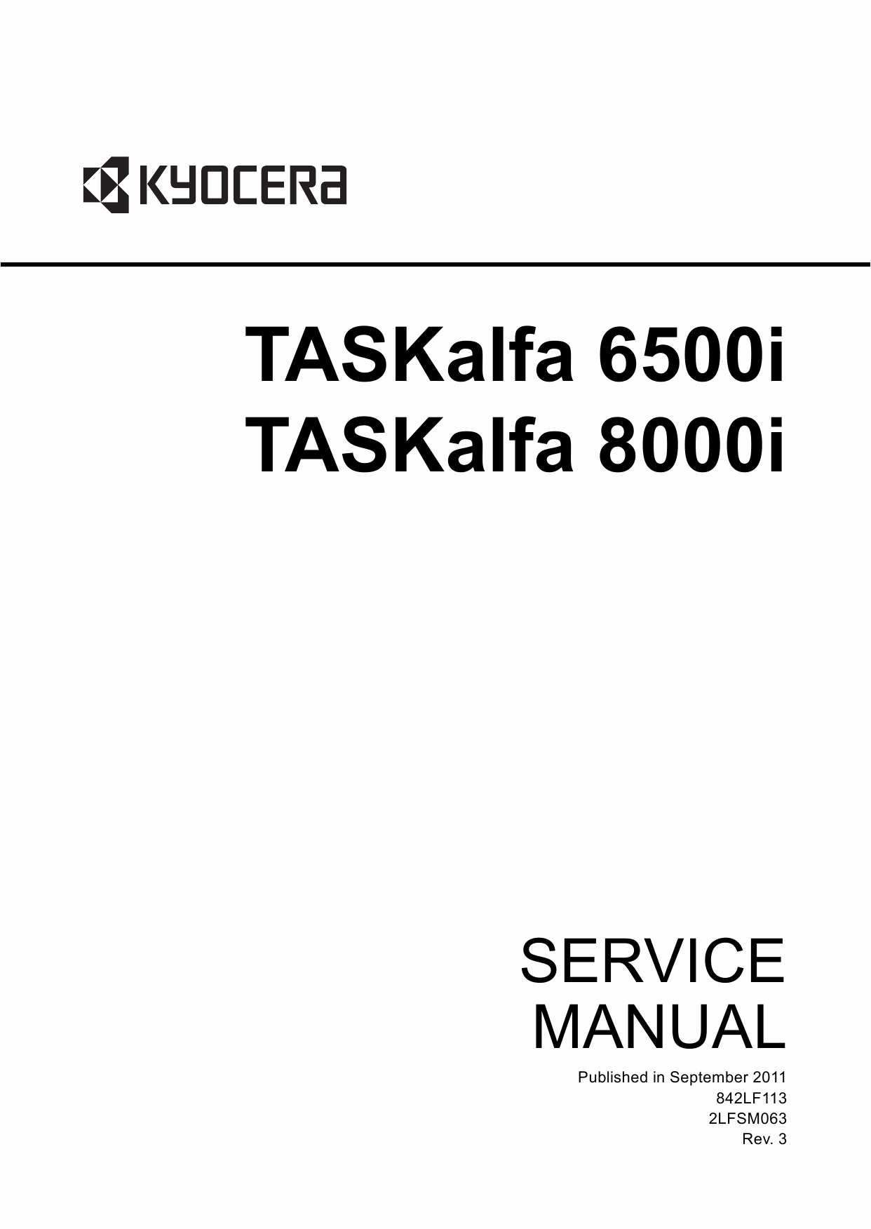 KYOCERA MFP TASKalfa-6500i 8000i Service Manual-1
